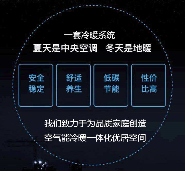 空氣能中央冷暖的優(yōu)勢(shì)